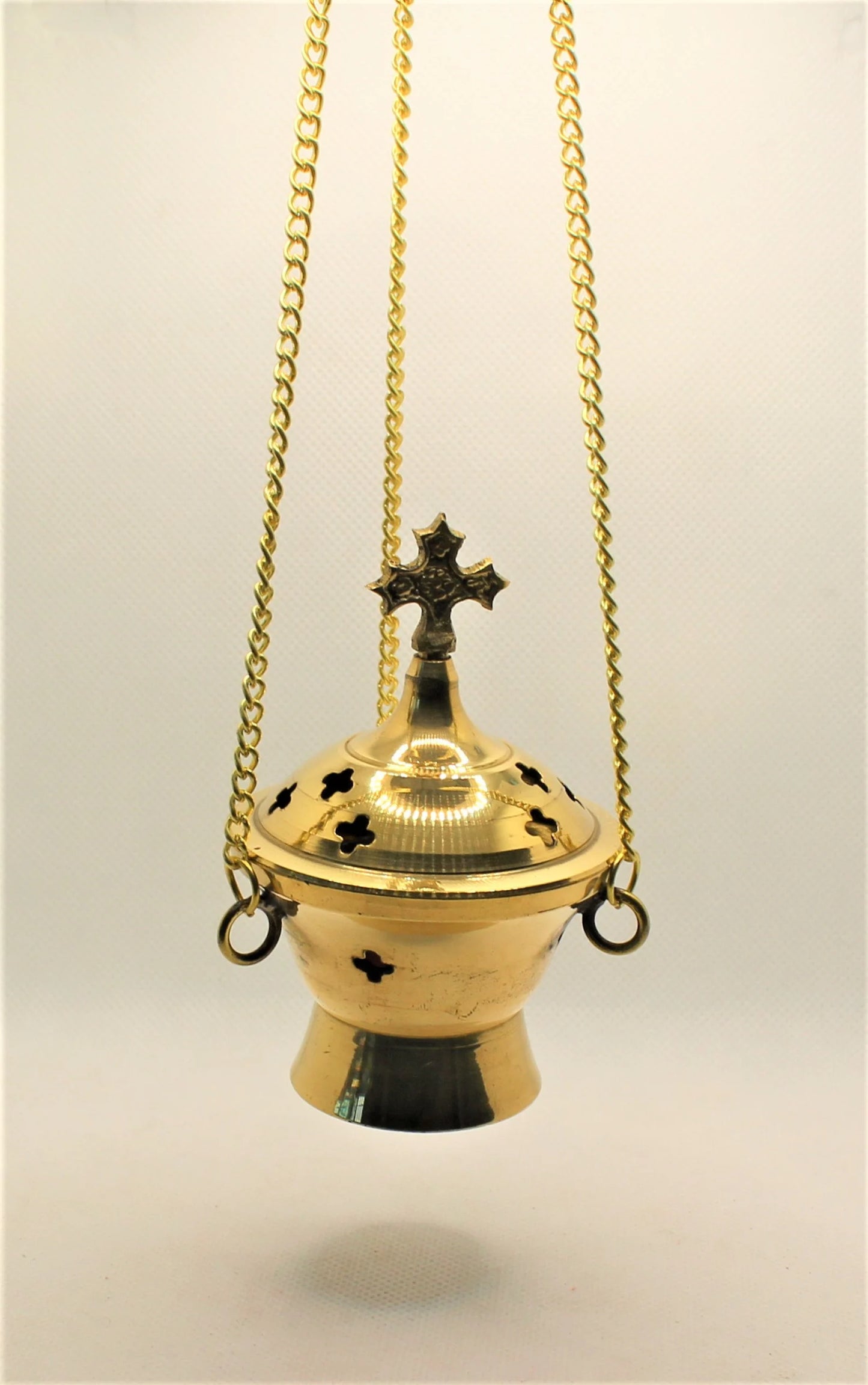 Brass orthodox incense burner