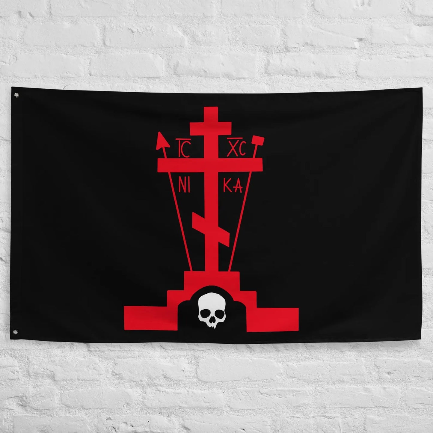 Golgotha cross flag